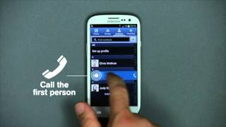 How to use Conference Call with Android  Mobistar [upl. by Ennayk648]