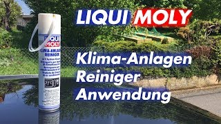 Klimaanlage desinfizieren  Liqui Moly Klimareiniger Anwendung  Test [upl. by Valle]