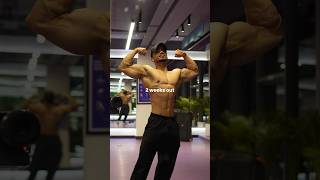 How to get to single digit body fat fatloss chestworkout [upl. by Reviel]