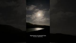 Supermoon at Lulworth Cove  October 2024 [upl. by Delcine710]