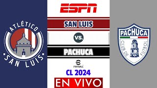 San Luis vs Pachuca EN VIVO  Jornada 12 Liga MX Clausura 2024 [upl. by Geminian864]