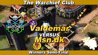 The Warchief Club REW89  Valdemar vs Msndk [upl. by Eisso216]