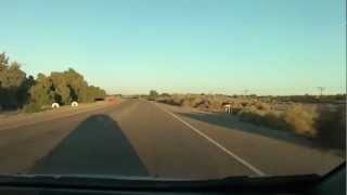 Drive through Dome Valley and entering Wellton Arizona on East Highway 80 2012 1012 173830 [upl. by Kessiah]