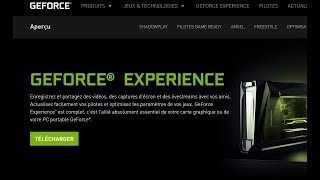 Probleme Pilote driver nvidia Absolete Voici la Solution nvidia experience [upl. by Stout]