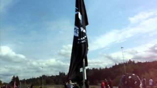 Raising a huge POWMIA Flag [upl. by Alesandrini799]