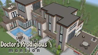 DOCTOR’S PRODIGIOUS MANSION  The Sims Freeplay  House Tour  Floor Plans  Simspirational Designs [upl. by Eulaliah270]