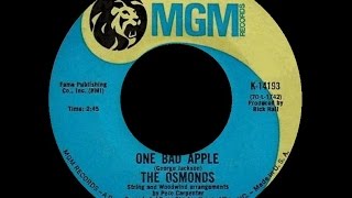 1970 The Osmonds • One Bad Apple [upl. by Gilroy]