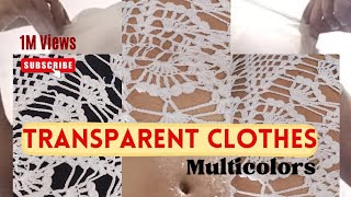 Transparent and Non Transparent clothes  Multi Color clothes [upl. by Stuckey]