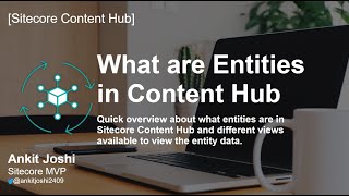 Quick Overview about Entities in Sitecore Content Hub [upl. by Heinrich]