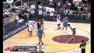 PBA Ginebra vs Shopinas Part 4  October 26 2011 [upl. by Brynne]