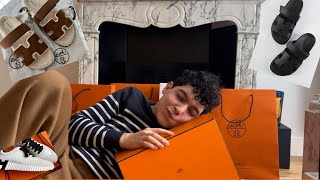 DAY SNEAKERS HERMES UNBOXING  HERMES SHOE COLLECTION  CHYPRE [upl. by Tait858]