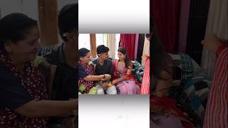 Shadi kab kroge😍❤️ Tikaceremony love shortsvideo youtubeshorts couplevlog [upl. by Aimar]