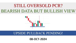 199 PCR oversold but bearish data  Nifty Prediction  Bank Nifty  Market Analysis for 08Oct24 [upl. by Esnohpla]