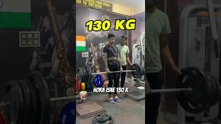 Lift 130 kg deadlift or win ₹5000 [upl. by Munmro938]