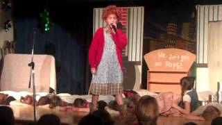 Annie jr  School Play  Maybe [upl. by Yadsendew]