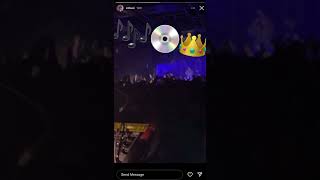 cclusi instagram story from Drain Gang show [upl. by Remliw]