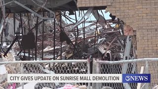 City gives update on Sunrise Mall demolition [upl. by Millburn791]