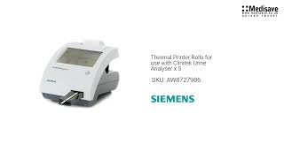 Thermal Printer Rolls for use with Clinitek Urine Analyser x 5 AW8727986 [upl. by Henigman622]