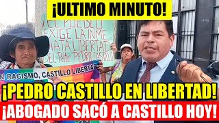 ULTIMO MINUTO ABOGADO DE PEDRO CASTILLO REVELA TODA LA VERDAD de su JUICIO y EXPLICA LA LIBERACION [upl. by Schwerin]