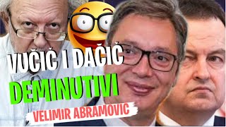 Velimir Abramović DEMINUTIVI VUČIĆ I DAČIĆ [upl. by Seligman870]