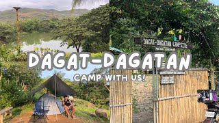 Dagatdagatan Campsite 🏕️  CAMPING VLOG  Tanay Rizal  Andrea Volante [upl. by Nomal822]