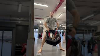 🔥HEAVY bag anyone bulgarianbag bjj mma strengthtraining training sport fitness [upl. by Noraf]