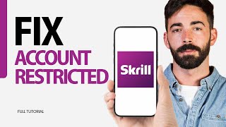 How To Fix Account Restricted On Skrill App 2024 [upl. by Zerk687]