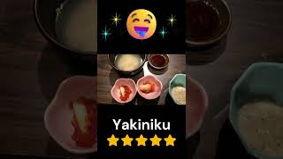 Japanese BBQ Yakiniku in Japan foodie food review Japan bbq [upl. by Palila]