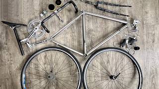 Titanium Classic Road Bike Makeover [upl. by Thordis732]