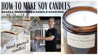 How to make Soy Candles  Candle Making Business  Candle Making Tips  Candle Making Tutorial [upl. by Keily]