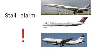 All plane STALL ALARM [upl. by Enialed]