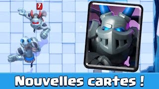 Clash Royale OFFICIEL 4 NEW CARTES  La Méga Gargouille en VIDÉO [upl. by Magda111]