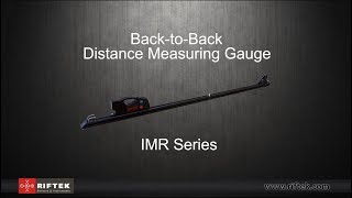 IMR Series BacktoBack Distance Measuring Gauge [upl. by Herve]