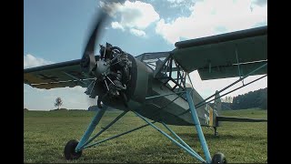 MoraneSaulnier MS 505 Fieseler Storch [upl. by Alleiram237]