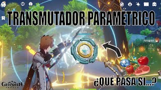 ¿Qué materiales usas en el transmutador paramétrico 01  Genshin Impact [upl. by Poppo774]