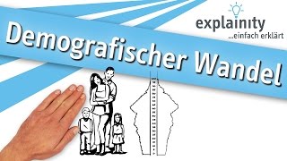 Demografischer Wandel einfach erklärt explainity® Erklärvideo [upl. by Kumler]