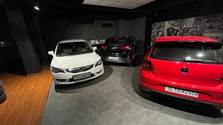 My Indian Dream Car Garage Setup  Real Cars  Honda Civic  Volkswagen Polo  i20 Active [upl. by Townsend]