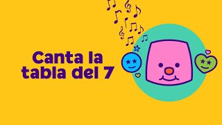 🎺🎸 Aprendamos cantando la TABLA del 7 CANCIÓN TABLA del 7 🎸🎺 [upl. by Fatima302]