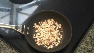 Chef Dave Tips How to toast almonds [upl. by Ramo309]