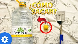 ¿Como Sacar una PELOTA de una Botella de Plástico ⚽ SIN Herramientas [upl. by Ahsilad]