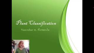 Vascular amp Nonvascular Plants [upl. by Katerine]