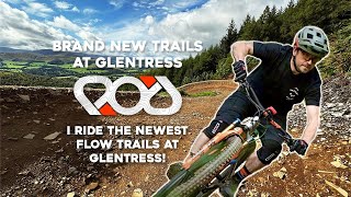 The brand new trails at Glentress are here Ride with me down the red amp blue runs Glentress MTB [upl. by Cristabel]