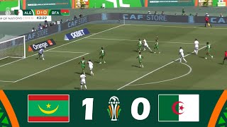 Mauritanie contre Algérie 10  Coupe dAfrique des Nations  Résumé du Match [upl. by Anilah276]