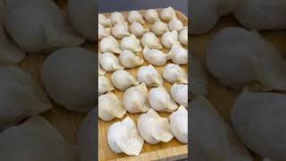 Dumplings Wonton Making The BEST Chinese Dumplings Cabbage Pork Wonton Shorts 白菜鮮肉餃子 Shorts [upl. by Canotas586]