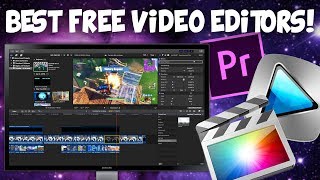 Top 5 Best FREE VIDEO EDITING Software 2024 NO WATERMARKSNO TIME LIMITS [upl. by Lynnett]