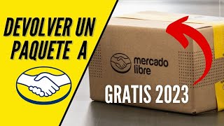 DEVOLVER PAQUETE A MERCADOLIBRE 2024 PASO A PASO [upl. by Ynhoj]