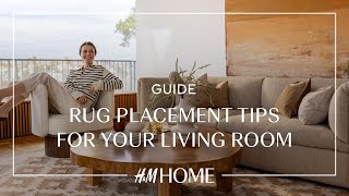 Interior hacks Rug placement guide for your living room [upl. by Nyladnarb280]