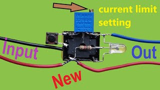 DIY Short Circuit Current Limit Setting Overcurrent Protection Save your batterypowersupply [upl. by Aniuqaoj671]