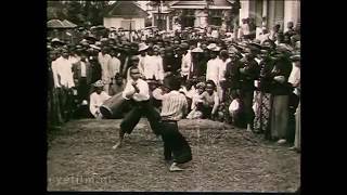 1913 Silat Indonesian Martial Art  West Java [upl. by Weywadt842]