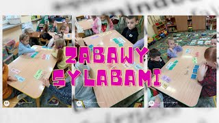 Wyrazy z sylab  klasa 0 b ZSP w Stróżach [upl. by Aitahs]